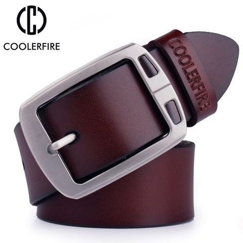 cowhide genuine leather belts for men cowboy Luxury strap brand male vintage fancy jeans designer belt men high quality
